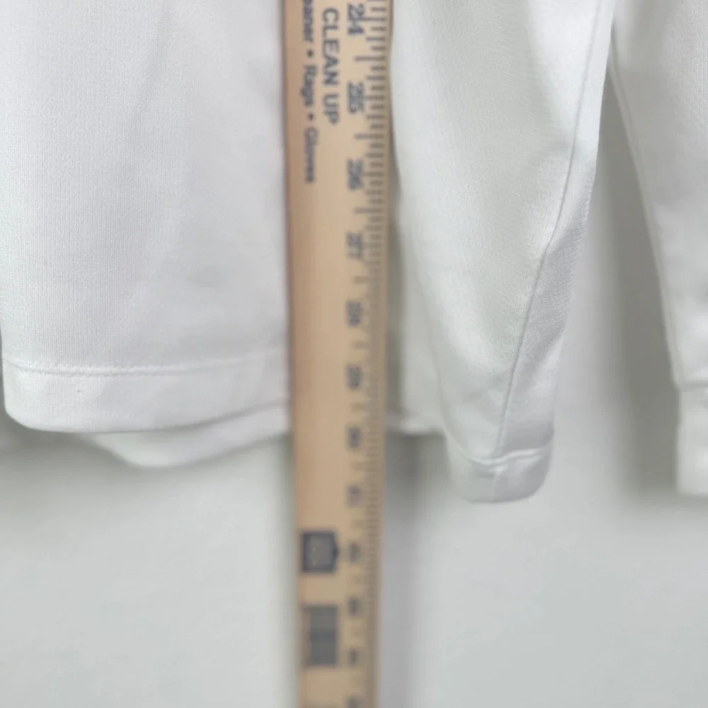 PING Quarter Zip Pullover Mens XL White Excellent Golf Athletic Outdoor